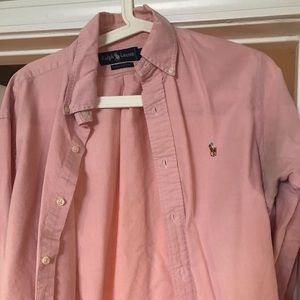Pink Ralph Lauren dress shirt. 15.5 33